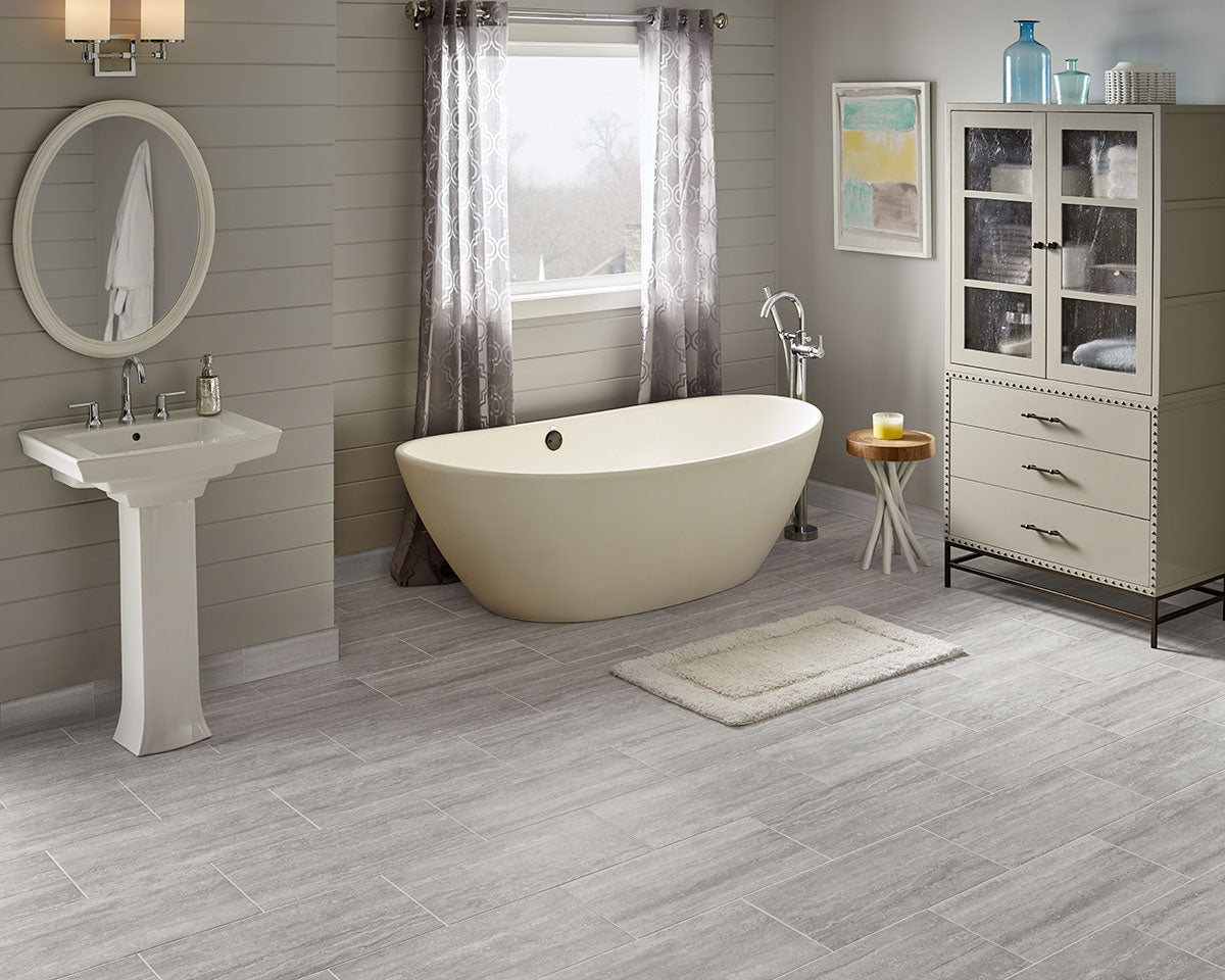 MSI Charisma White 3 x 18 Matte Ceramic trim (NCHAWHI3X18BN-K) – MSI room scene