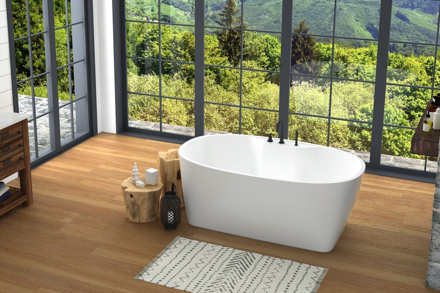 Oceania Chilko 64 Freestanding Bathtub 64" x 36.5" x 22"