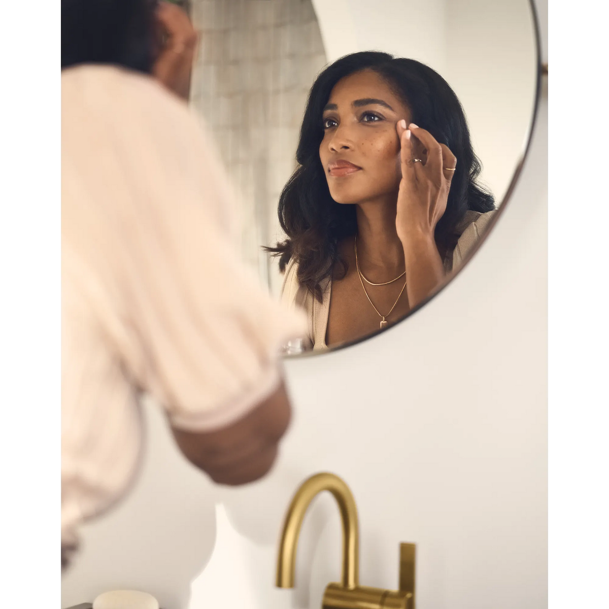 Moen Cia Single-Handle High-Arc Bathroom Faucet 6221 in Brushed Gold (6221BG) - view 11