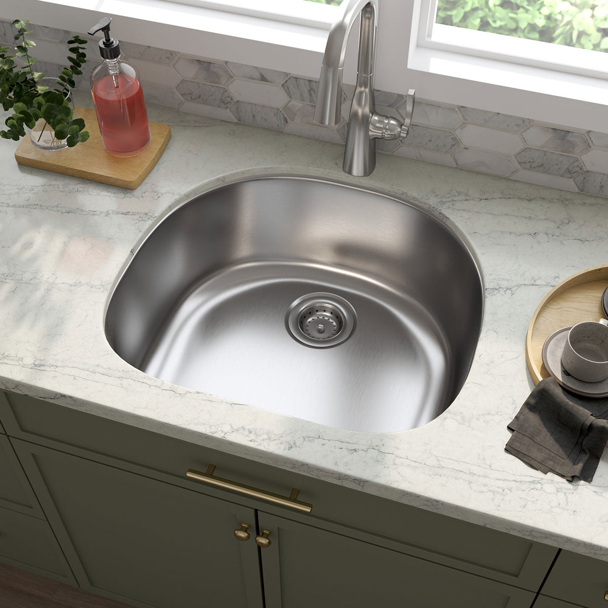 MSI Cienega Springs Picket Glass mosaic (SMOT-SGLSPK-CIESPR6MM) – MSI room scene (kitchen)