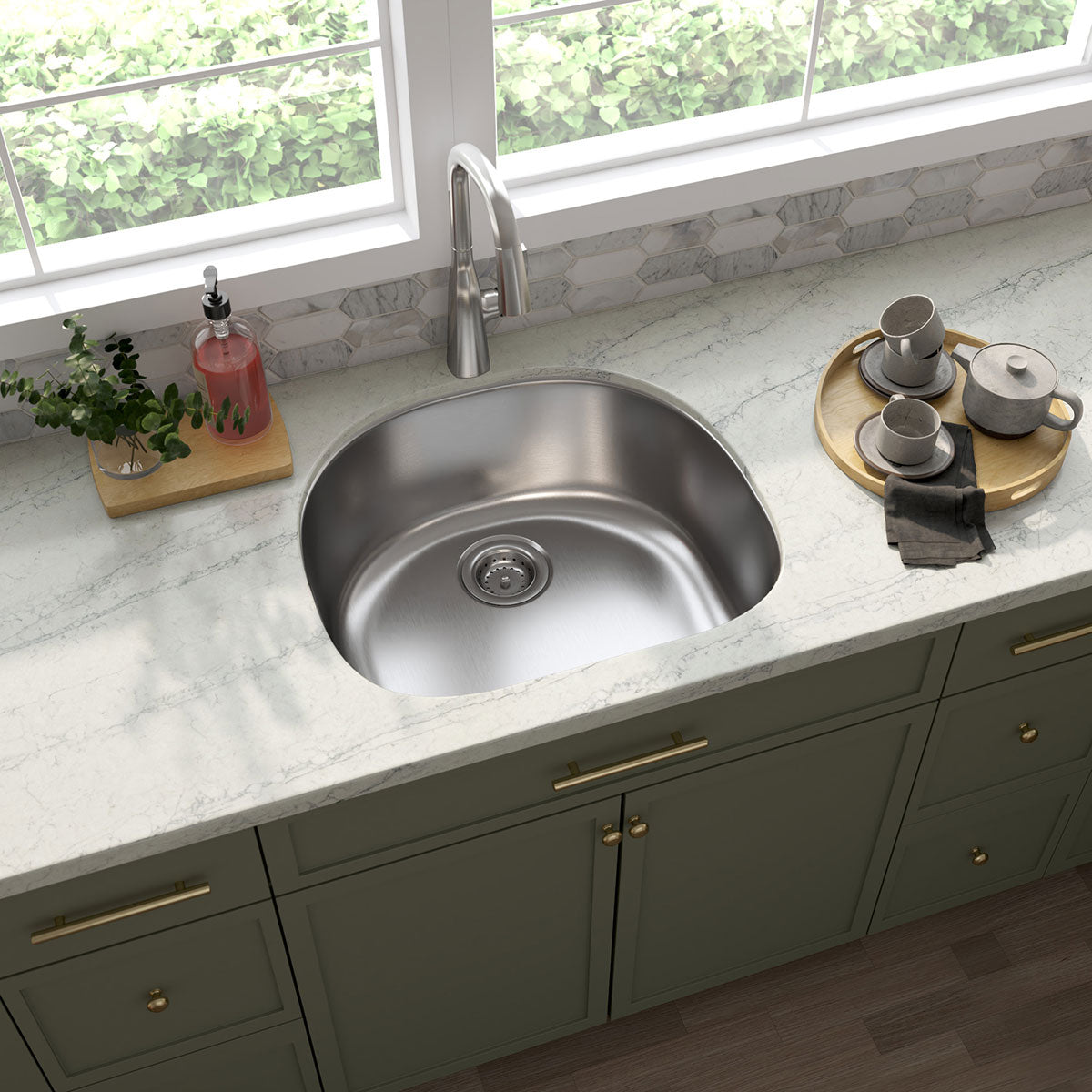 MSI Cienega Springs Picket Glass mosaic (SMOT-SGLSPK-CIESPR6MM) – MSI room scene (kitchen)