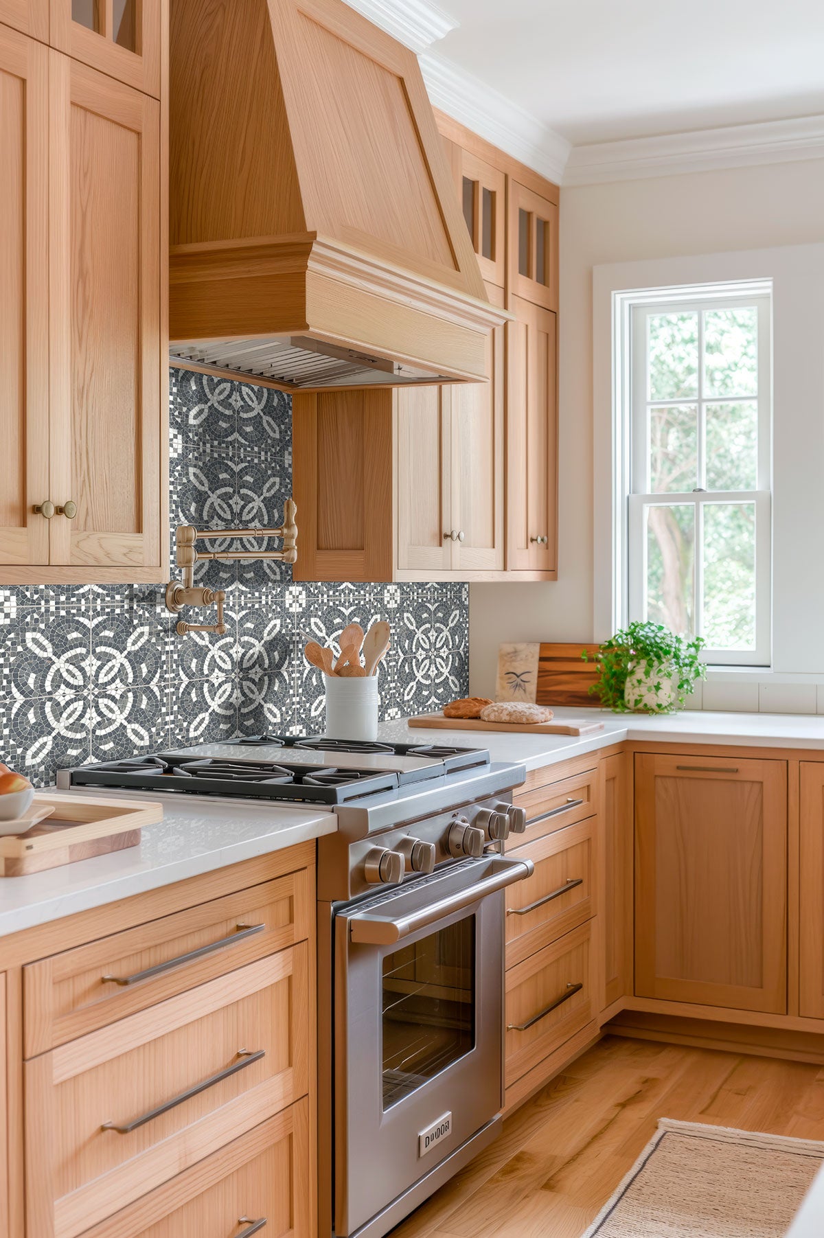 MSI Constantino 8 x 8 Matte Porcelain tile (NWGCON8X8) – MSI room scene (kitchen)