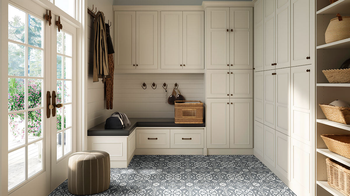 MSI Constantino 8 x 8 Matte Porcelain tile (NWGCON8X8) – MSI room scene (laundry room)