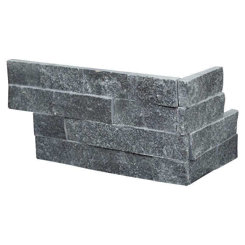MSI Cosmic Black stacked stone 6 x 18 (LPNLMCOSBLK618COR)
