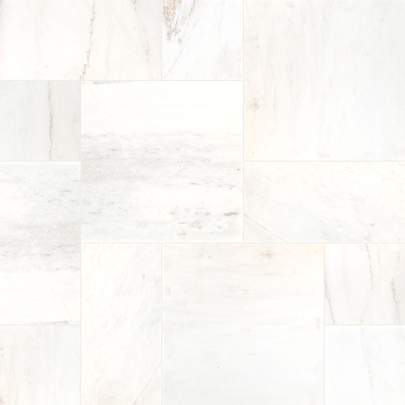 MSI Cosmic White natural stone pavers (LPAVMCOSWHI10KITS)