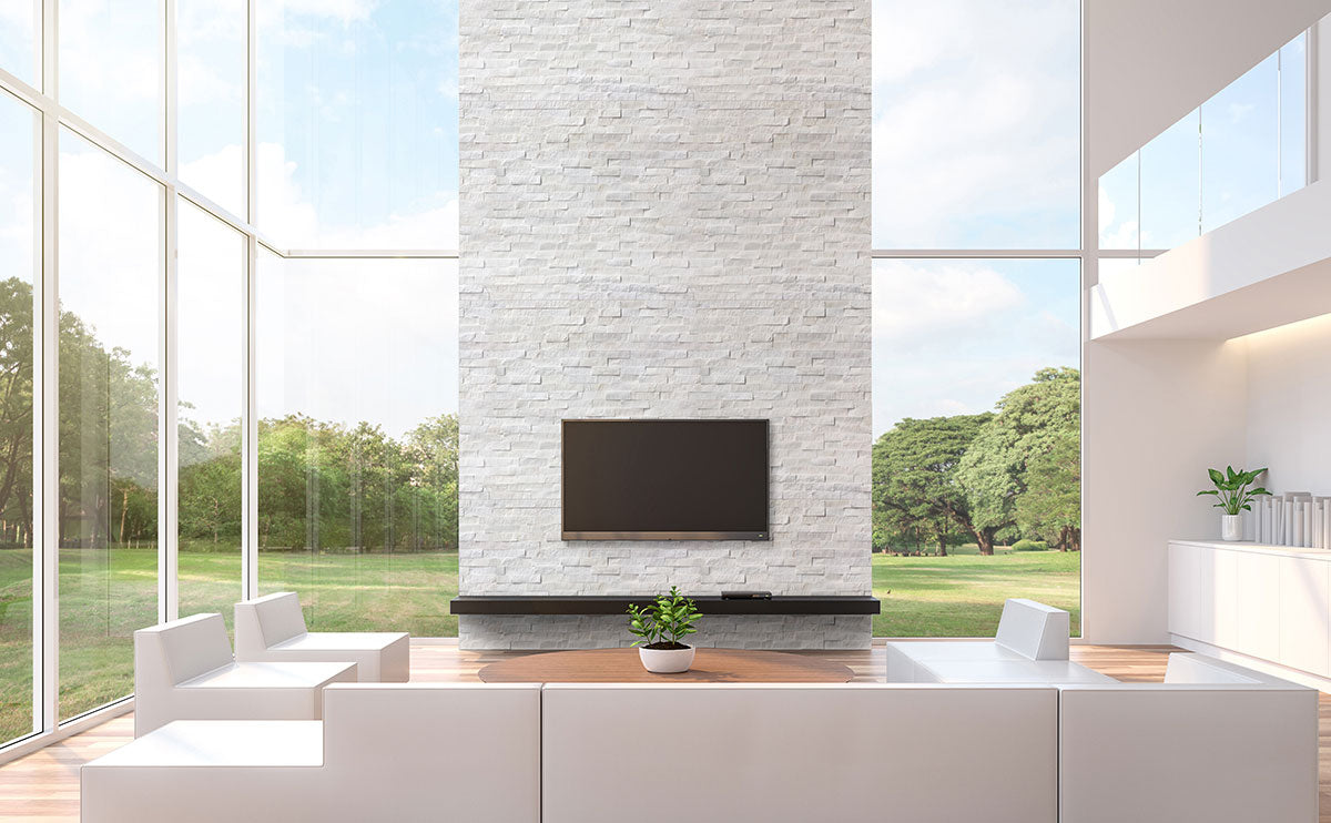 MSI Cosmic White stacked stone 6 x 18 (LPNLMCOSWHI618COR)