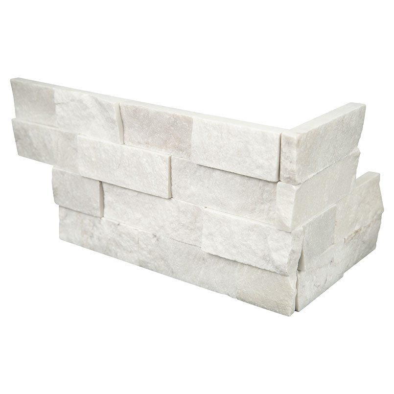 MSI Cosmic White stacked stone 6 x 18 (LPNLMCOSWHI618COR)