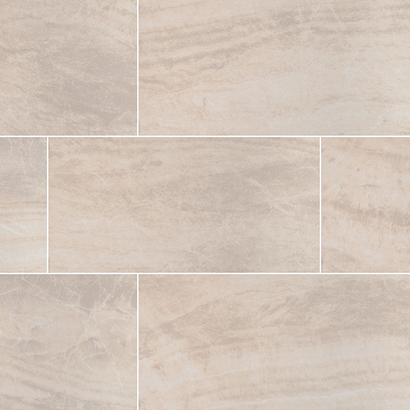 MSI Praia Crema 12 x 24 Matte Porcelain tile (NPRACRE1224) – MSI product image