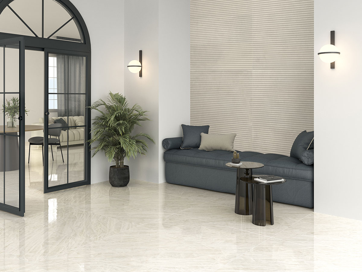 MSI Cristaline 24 x 48 Polished Porcelain tile (NCRI2448P) – MSI room scene