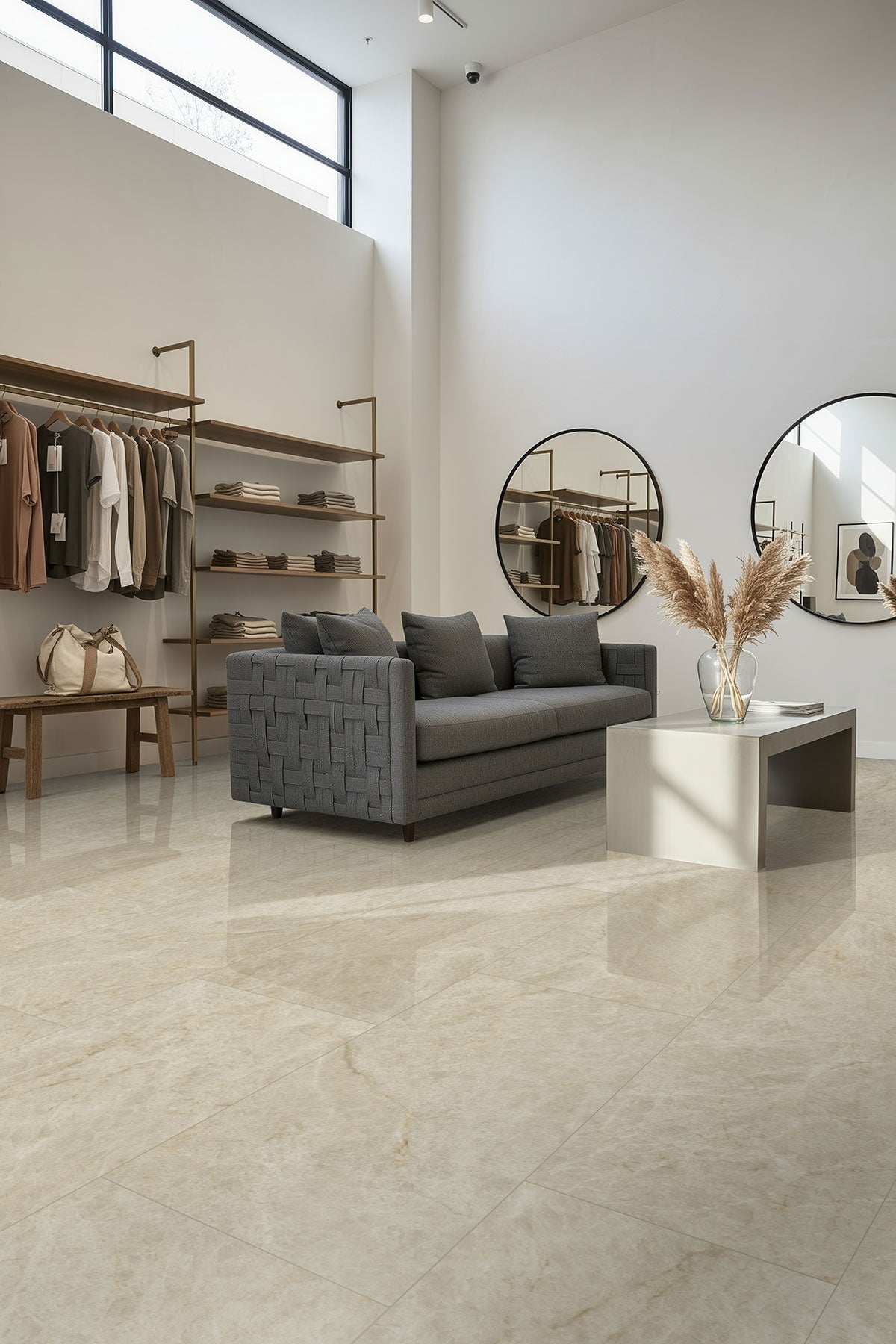 MSI Crystal Taj 24 x 48 Polished Porcelain tile (NCRYTAJ2448P) – MSI room scene