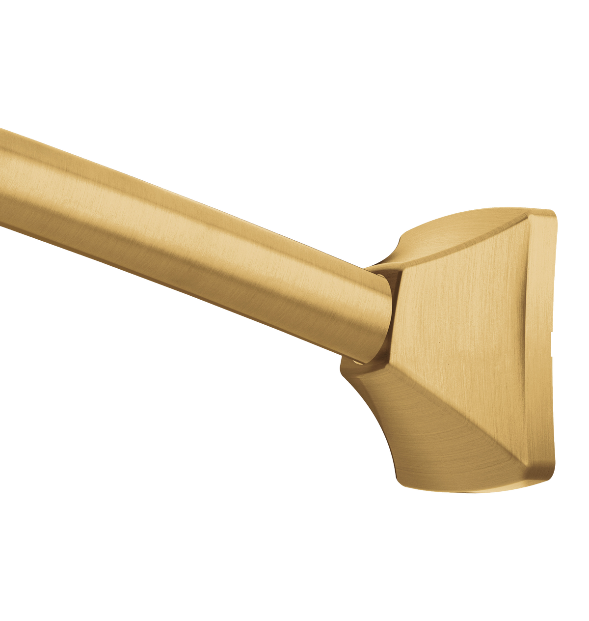 Moen Adjustable Curved Shower Rod CSR2164 in Brushed Gold (CSR2164BG)