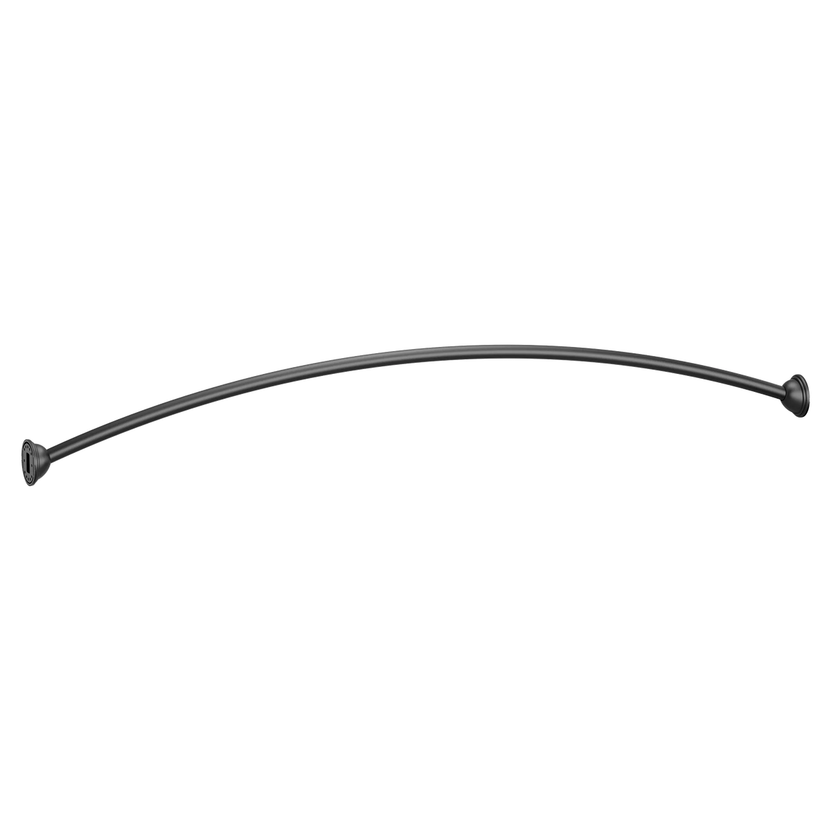 Moen Curved 5' Shower Rod CSR2165 in Matte Black (CSR2165BL) - view 2