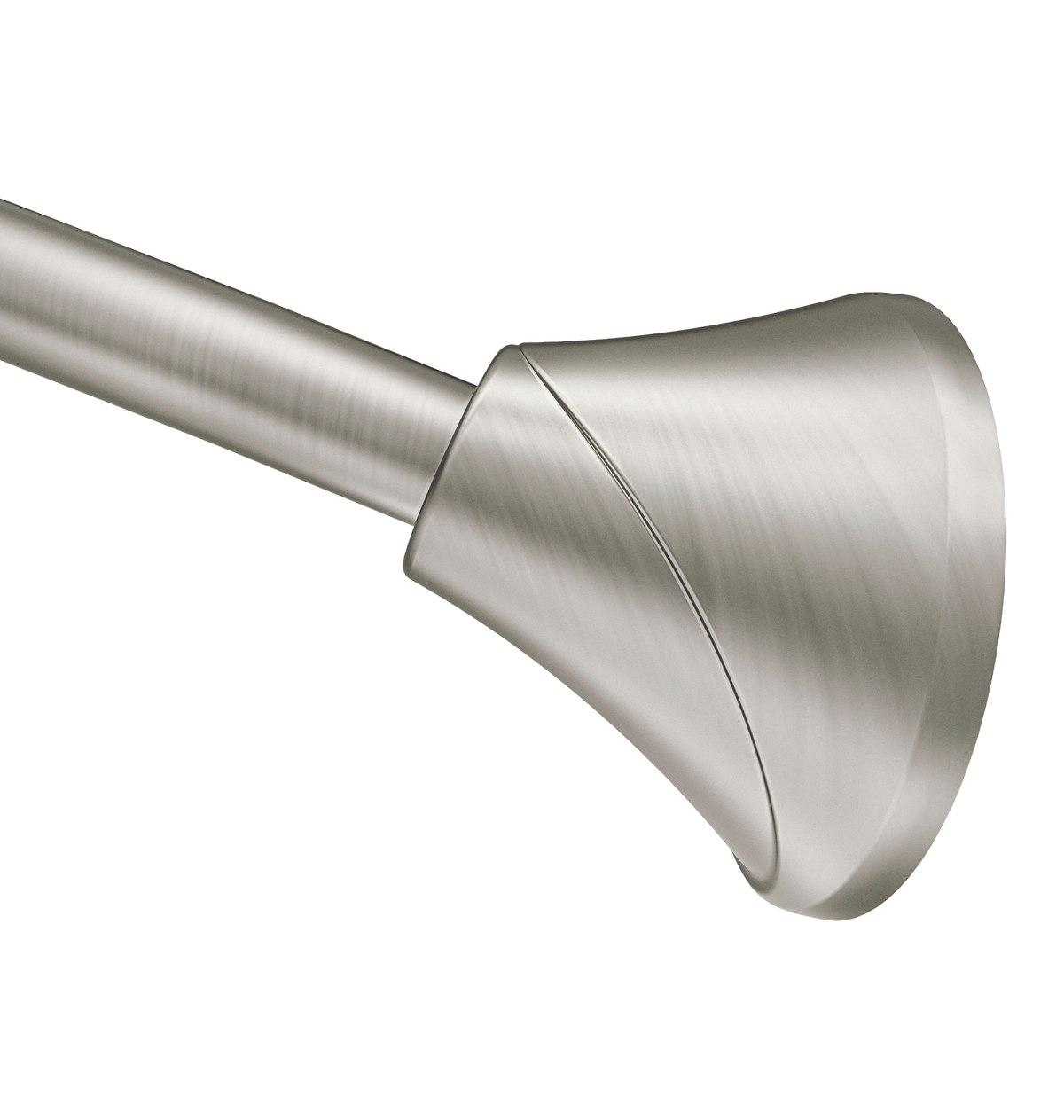 Moen Tension Curved Shower Rod CSR2172 in Brushed Nickel (CSR2172BN)