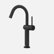 Stylish Cielo Bathroom Faucet Single Handle Matte Black B-124N