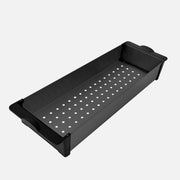 Stylish Graphite Black Workstation Colander A-07