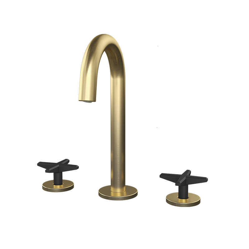 Rubi Lexa 8" Widespread Bathroom Faucet Without Drain RLX18WD