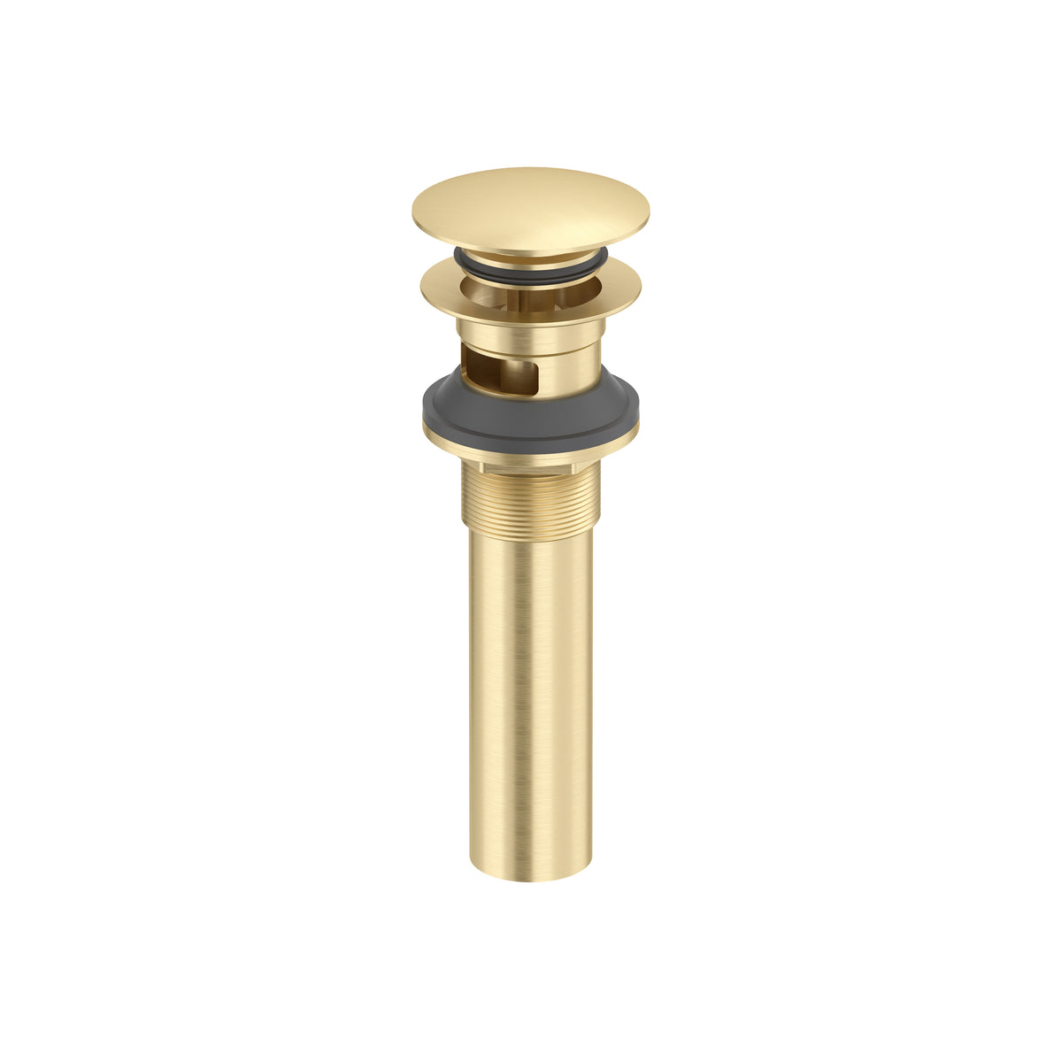 Riobel Lavatory Push Drain With Overflow DB160 - Satin Brass US4 (DB160US4)