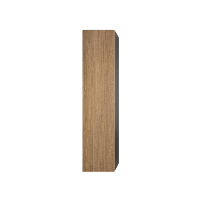 Rubi Haus Reversible Linen Cabinet Black Cabinet / Natural Oak Front RHS380LMBK-NO
