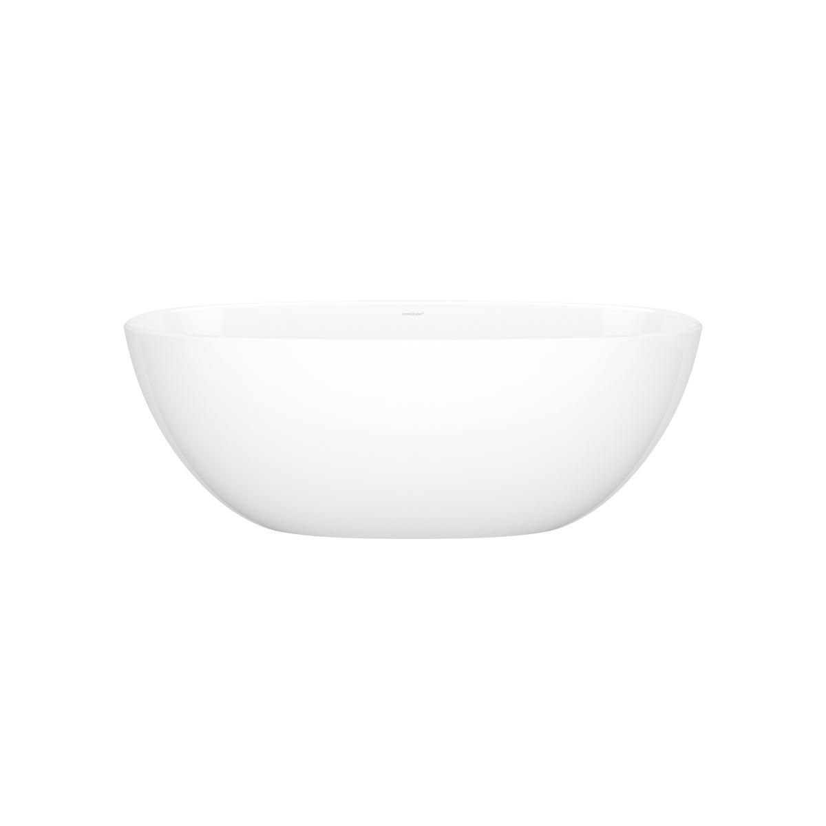 Victoria + Albert Barcelona 60" x 29" Freestanding Soaking Bathtub BA4 - Standard White / 60 x 29 / Without Overflow