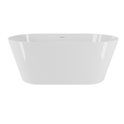Rubi Sereno Freestanting Bathtub White Gloss RSE150-1BL