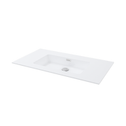 Rubi Aria Basin 12 mm White Without Hole White Gloss RTOS902BL