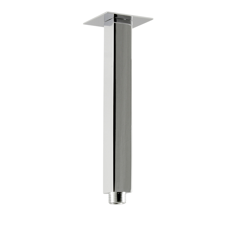 Rubi 8" Square Vertical Shower Arm RBDVC8