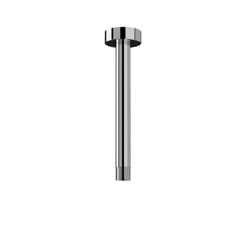 Rubi Brass 8" Round Vertical Shower Arm RBDVR8