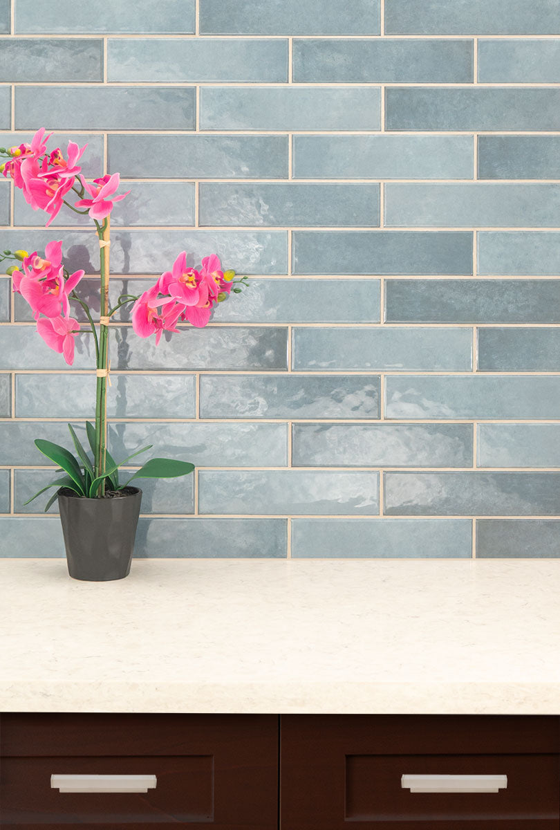 MSI Renzo Denim 3 x 12 Glossy Ceramic tile (NRENDEN3X12) – MSI room scene