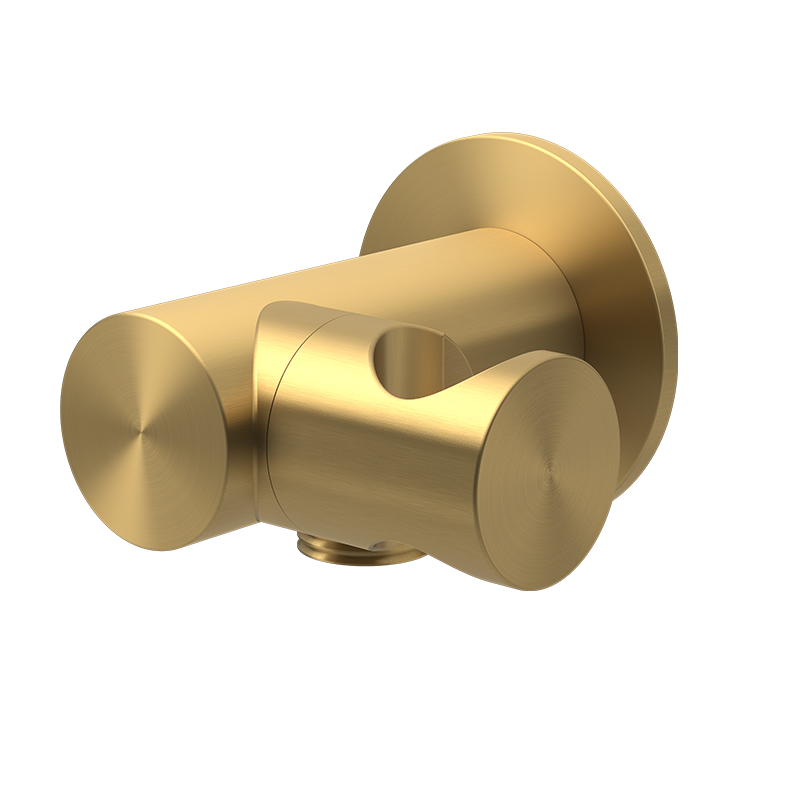 Rubi Round Water Connection/Hook Brushed Gold RAC10OR