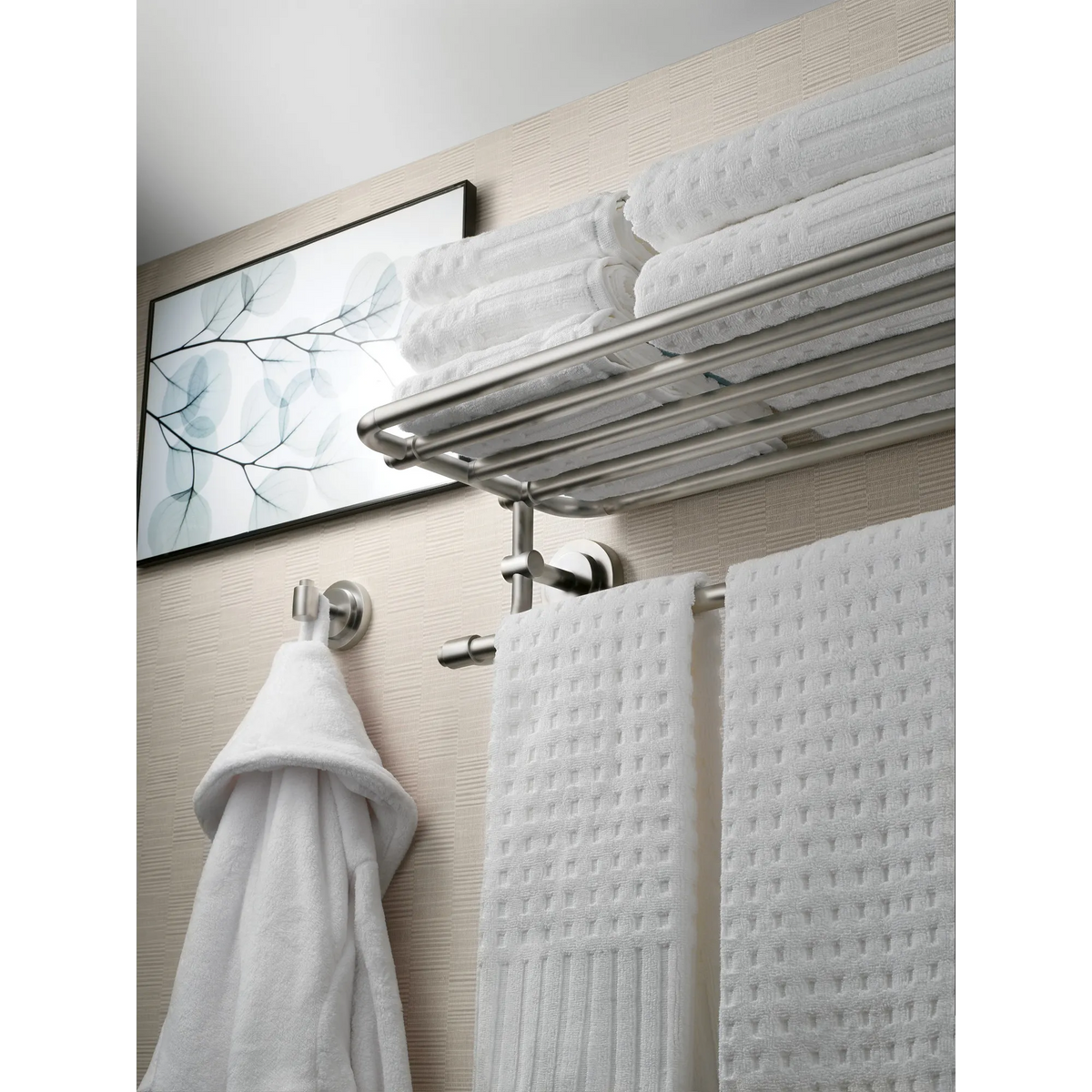 Moen Iso Single Robe Hook DN0703 in Brushed Nickel (DN0703BN) - view 2