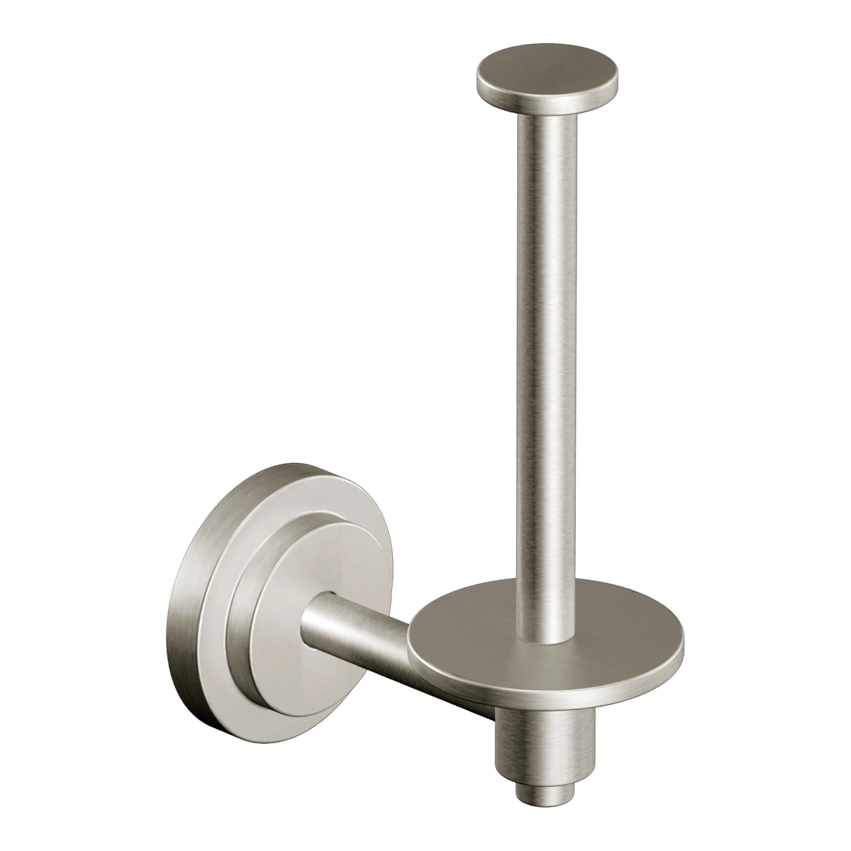 Moen Iso Single-Post Toilet Paper Holder DN0709 in Brushed Nickel (DN0709BN) - view 2
