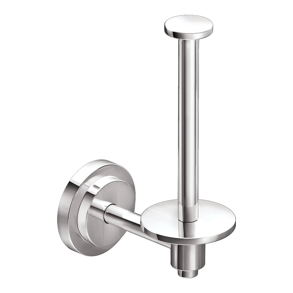 Moen Iso Single-Post Toilet Paper Holder DN0709 in Chrome (DN0709CH) - view 2