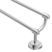 Moen Iso 24" Double Towel Bar DN0722 in Chrome (DN0722CH)