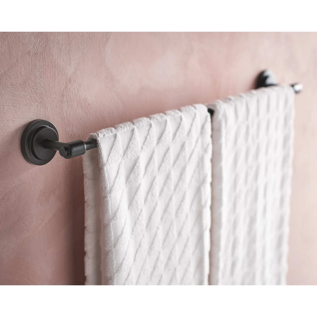 Moen Iso 24" Towel Bar DN0724 in Matte Black (DN0724BL) - view 4