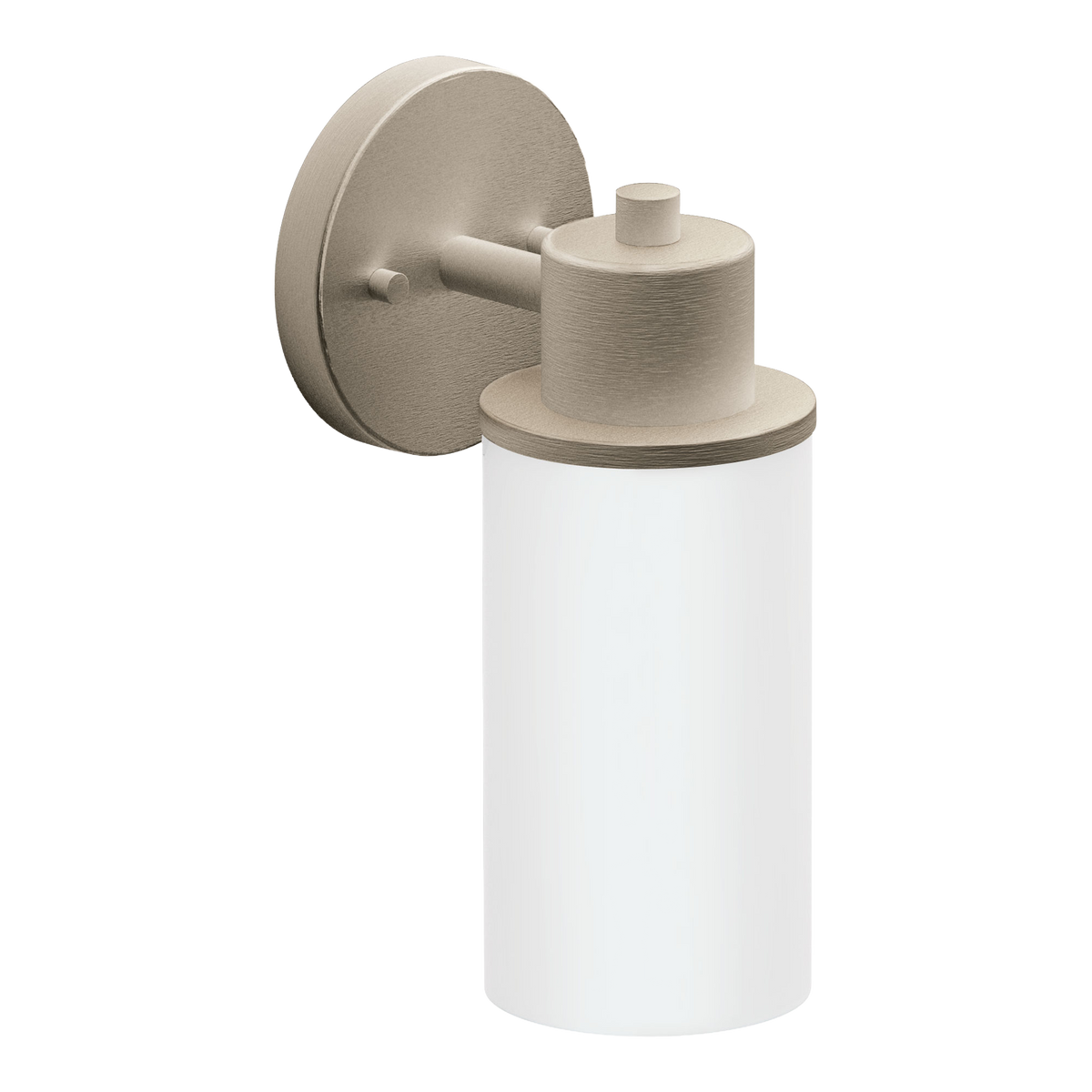 Moen Iso 1-Light Bathroom Vanity Light DN0761 in Brushed Nickel (DN0761BN)