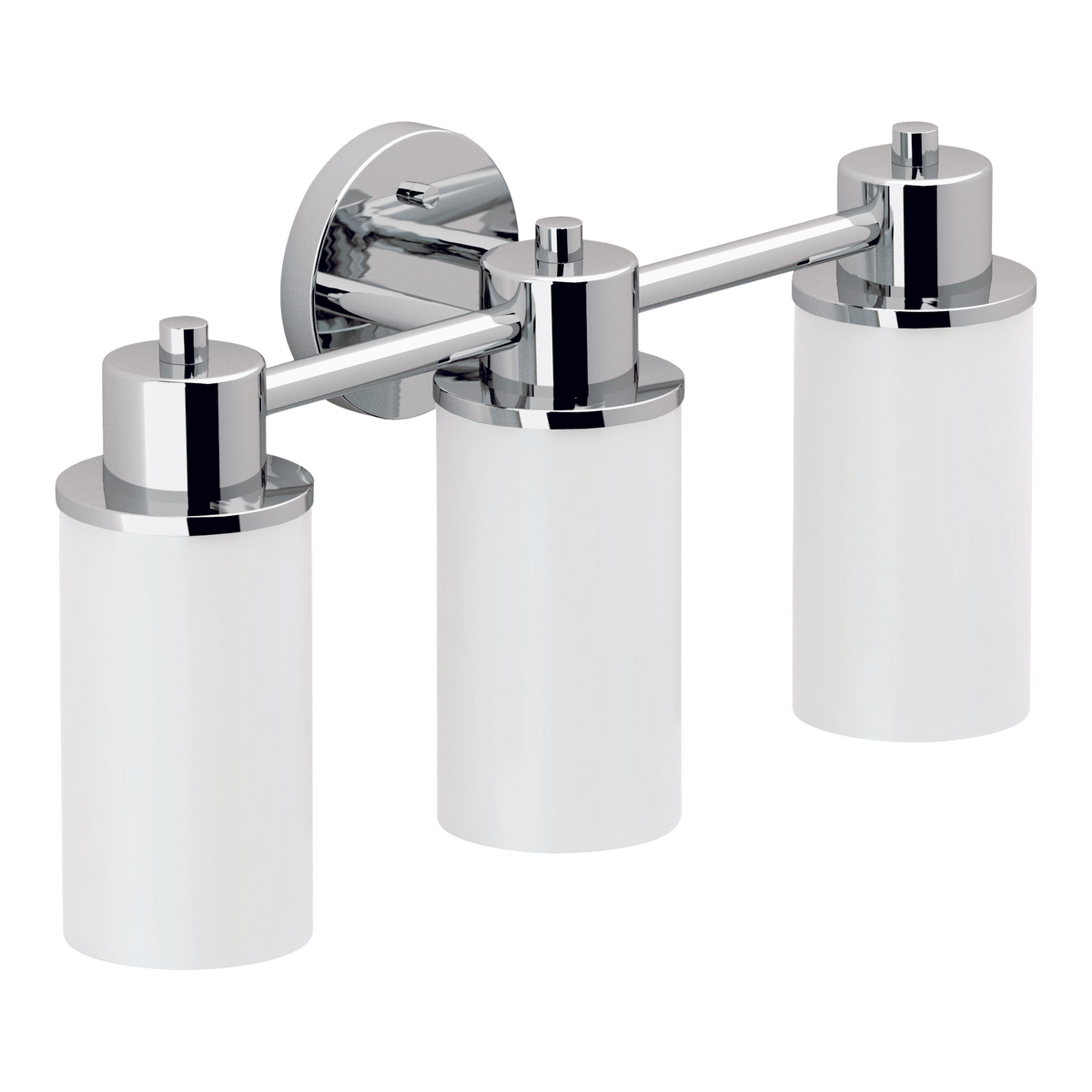 Moen Iso 3-Light Bathroom Vanity Light DN0763 in Chrome (DN0763CH)