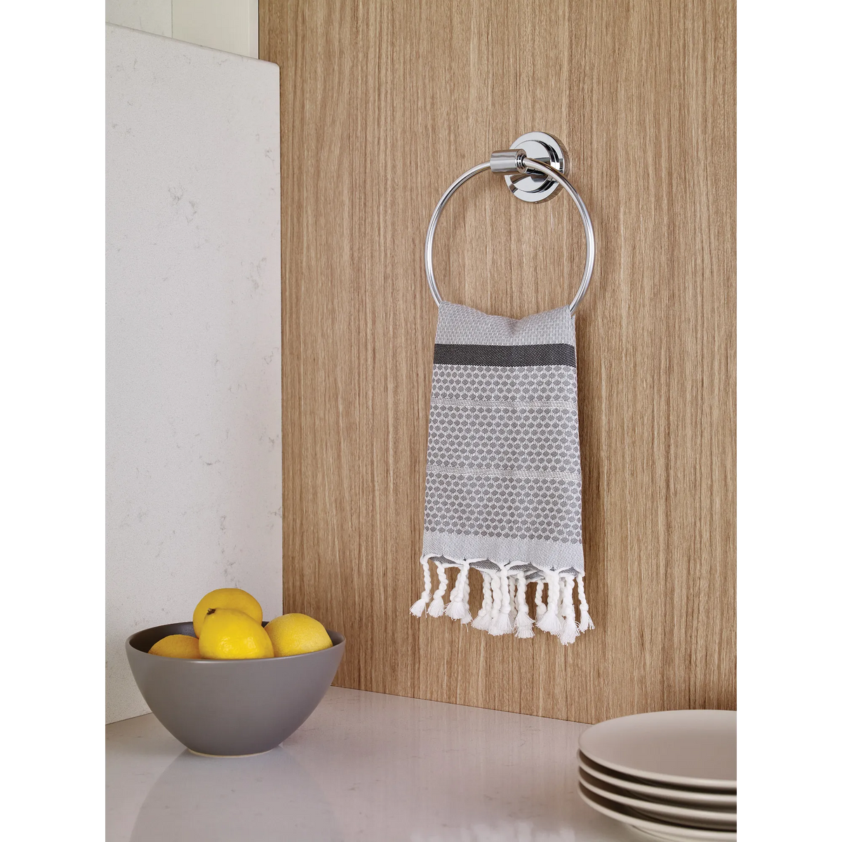 Moen Iso Towel Ring DN0786 in Chrome (DN0786CH) - view 4