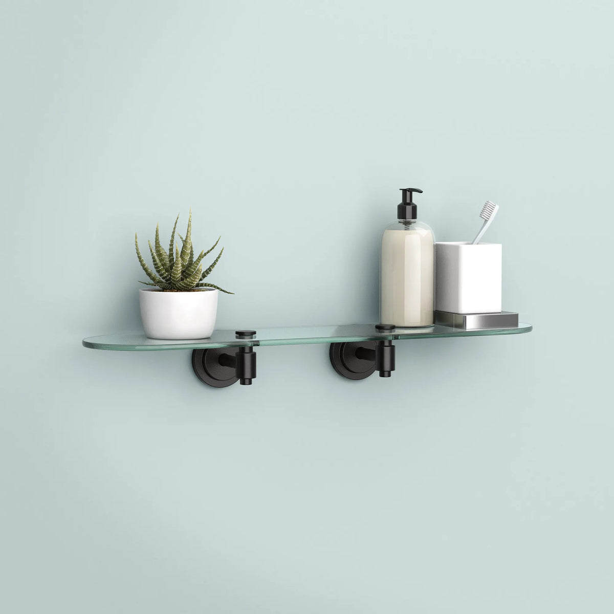 Moen Iso Vanity Shelf DN0790 in Matte Black (DN0790BL) - view 3