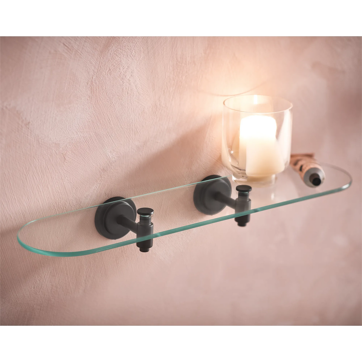 Moen Iso Vanity Shelf DN0790 in Matte Black (DN0790BL) - view 2