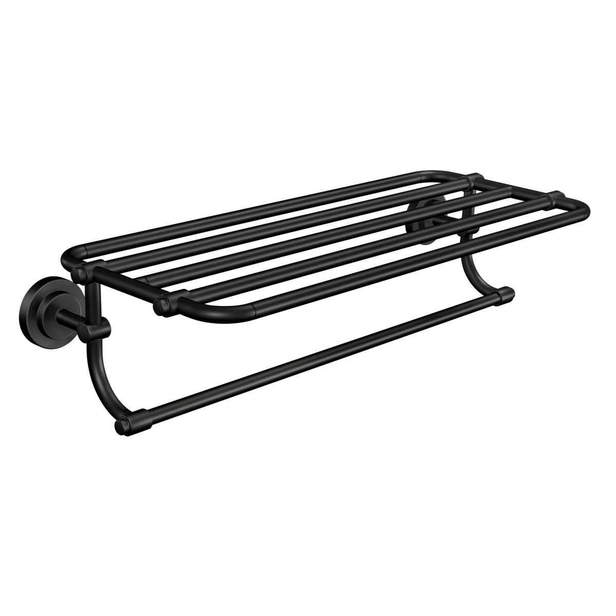 Moen Iso Towel Shelf DN0794 in Matte Black (DN0794BL)
