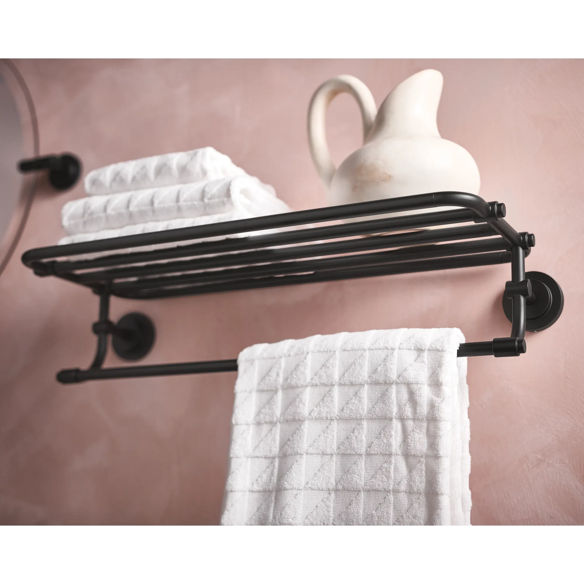 Moen Iso Towel Shelf DN0794 in Matte Black (DN0794BL) - view 2