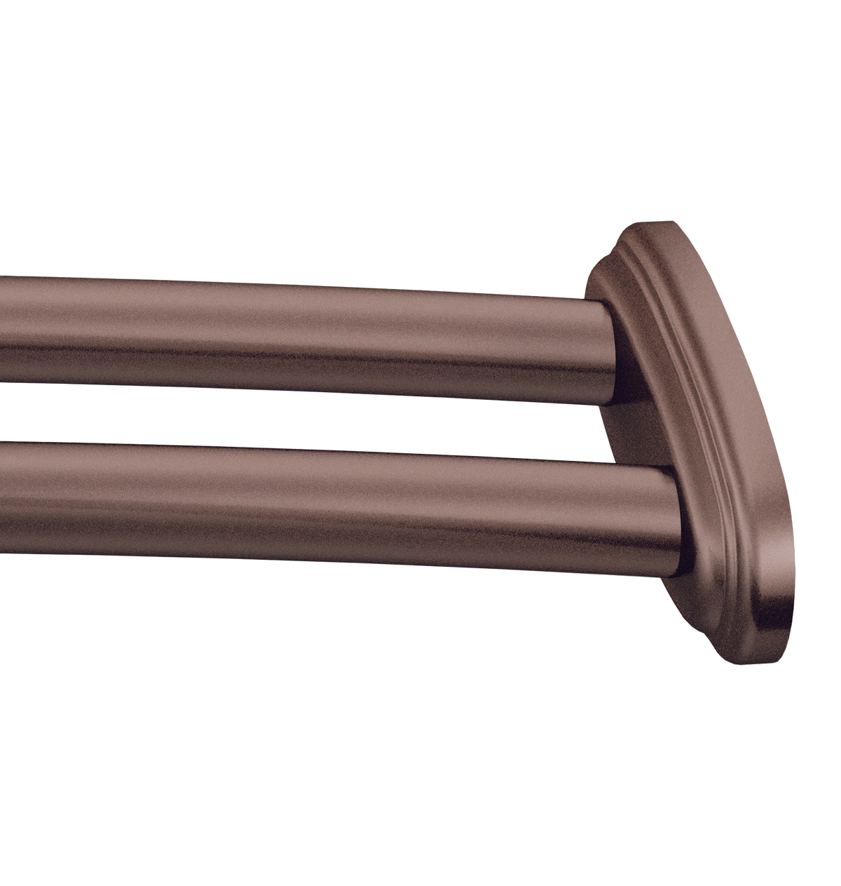 Moen Adjustable Double Curved Shower Rod DN2141 in Old World Bronze (DN2141OWB)