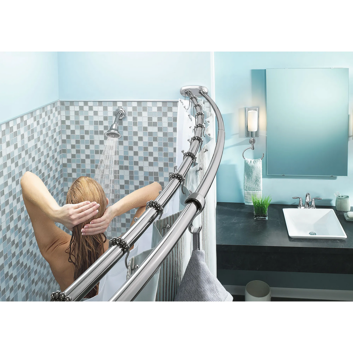 Moen Shower Curtain Rings SR2201 in Chrome (SR2201CH) - view 15