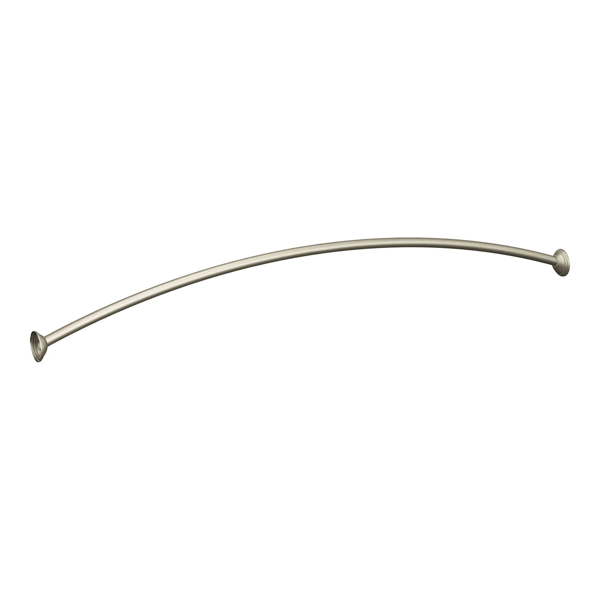 Moen Curved 5' Shower Rod CSR2165 in Brushed Nickel (CSR2165BN) - view 4