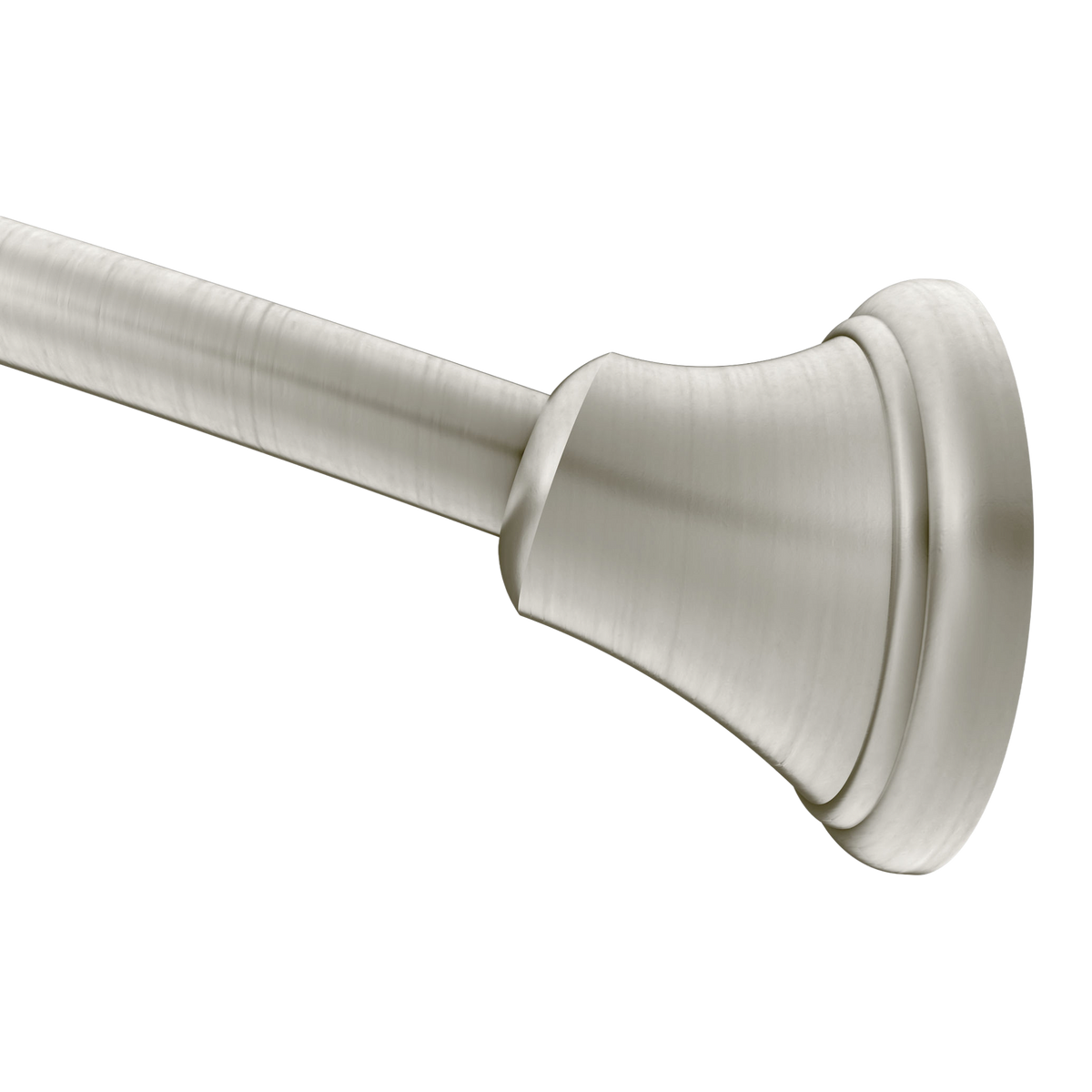 Moen Curved Tension Shower Rod DN2171 in Brushed Nickel (DN2171BN)