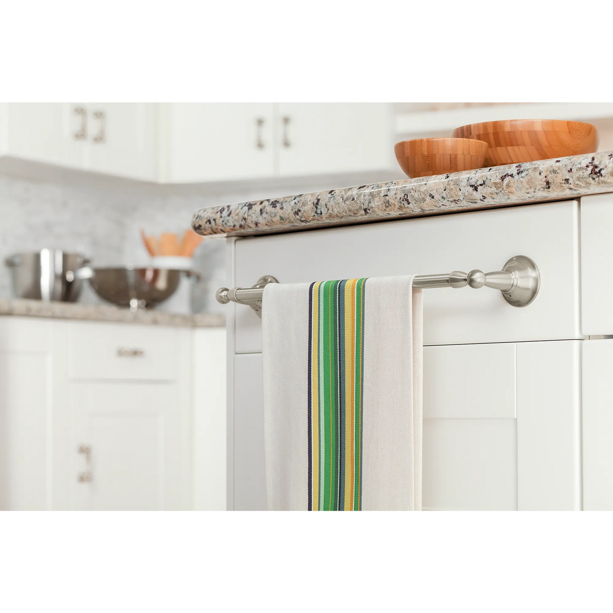 Moen Sage 24" Towel Bar DN6824 in Brushed Nickel (DN6824BN) - view 6
