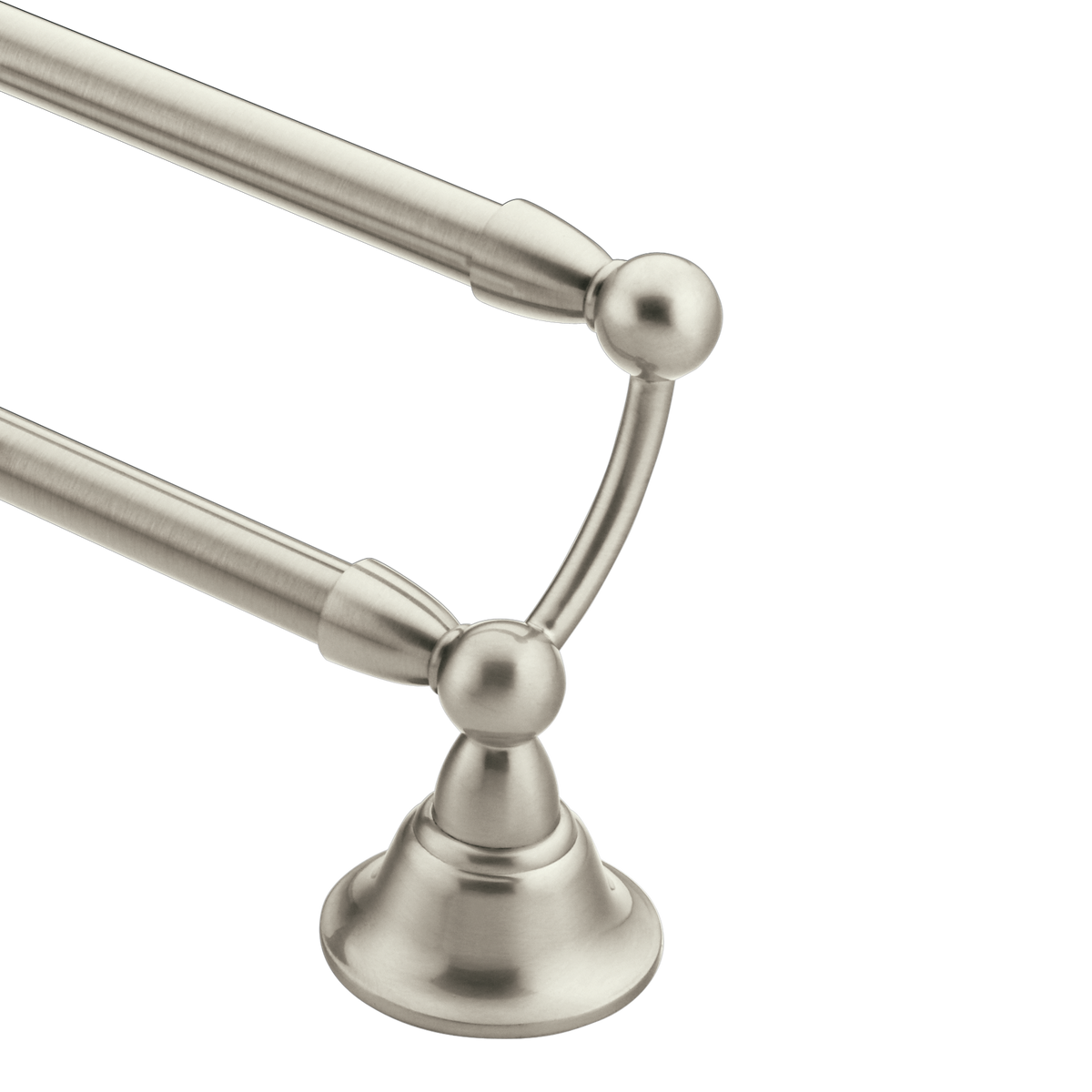 Moen Sage 24" Double Towel Bar DN6822 in Brushed Nickel (DN6822BN)