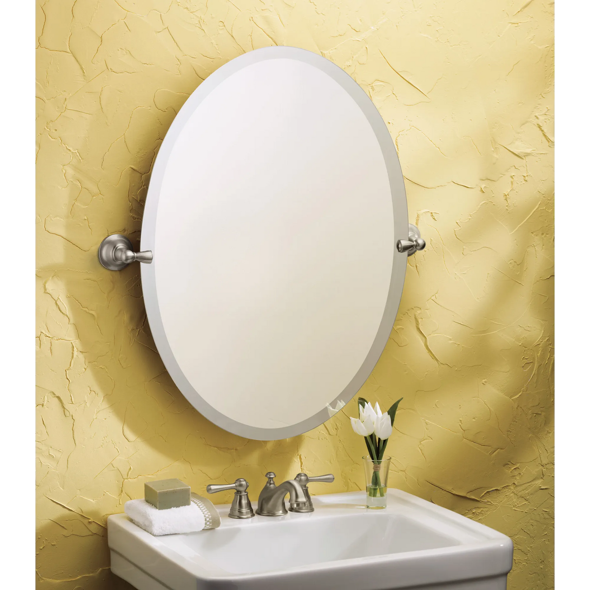 Moen Sage Mirror DN6892 in Brushed Nickel (DN6892BN) - view 2