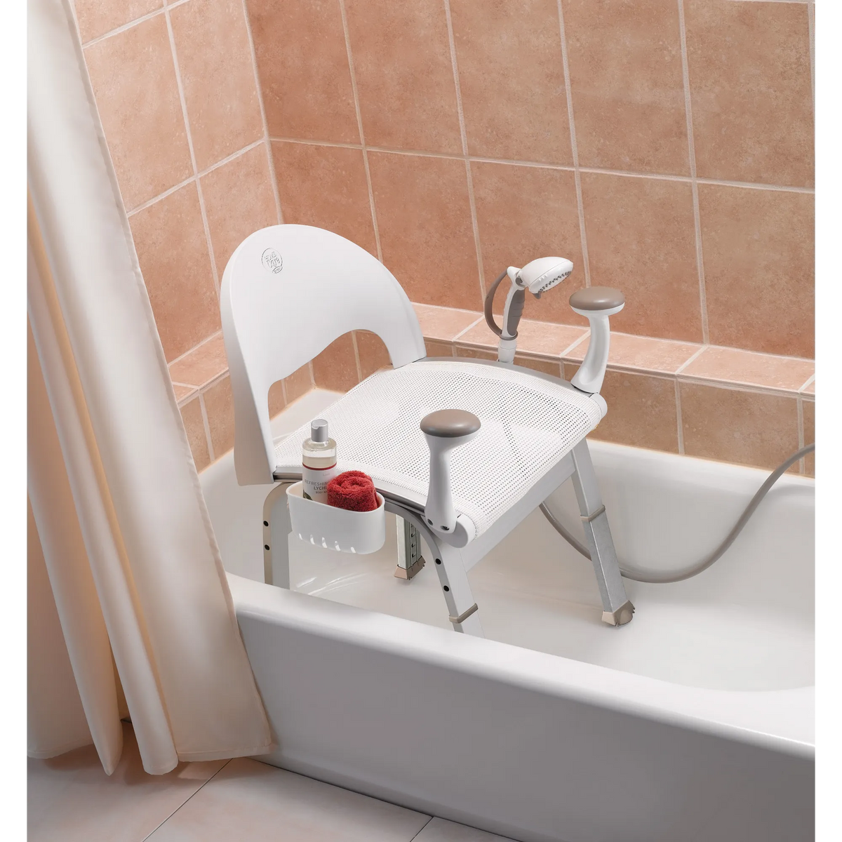 Moen Home Care Shower Chair DN7100 in Glacier (DN7100) - view 2