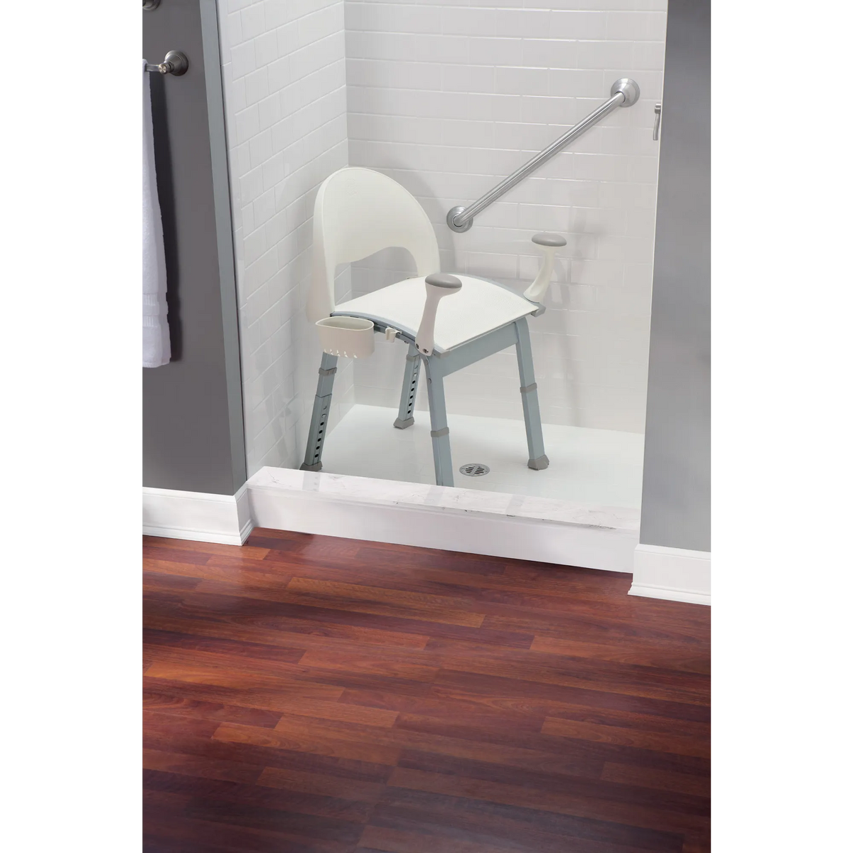 Moen Home Care Shower Chair DN7100 in Glacier (DN7100) - view 4